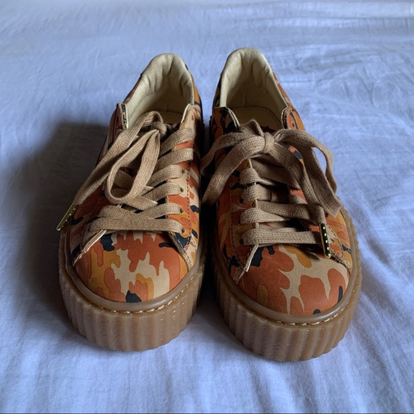 FENTY x PUMA The Creepers (Rihanna Fenty Camo) Women’s Shoes (Size 5.5) - Picture 4 of 6